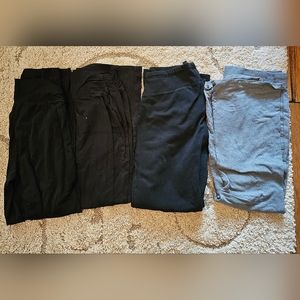 Maternity lounge pants lot - 4 pairs size medium
